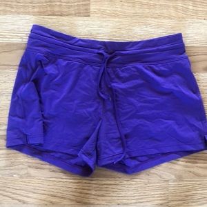 Athleta shorts medium purple